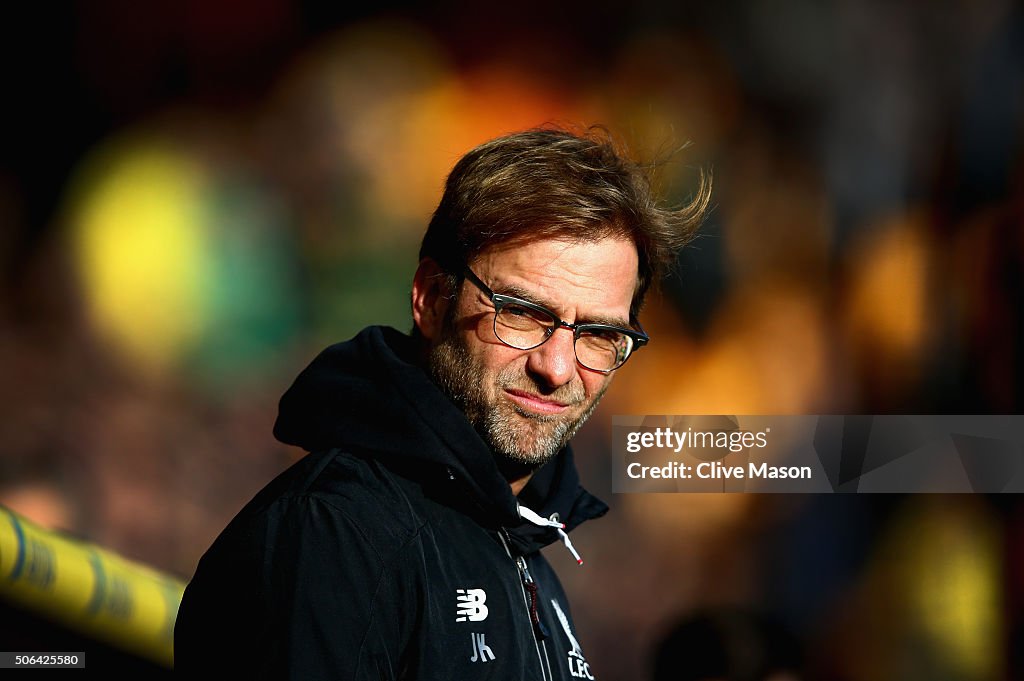 Norwich City v Liverpool - Premier League