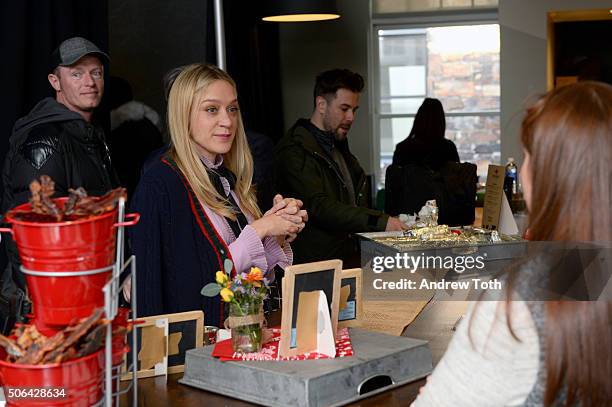 Actress Chloe Sevigny attends Applegate's "Reel Food" Cafe featuring Wholly Guacamole during the 2016 Sundance Film Festival at The Village at the...