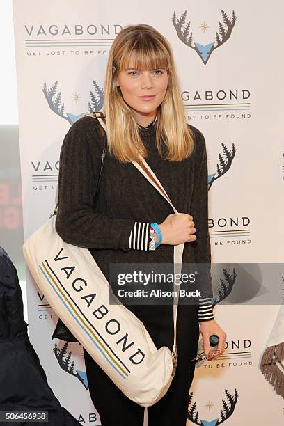 Actress Emma Greenwell attends Kari Feinstein's Style Lounge on January 23, 2016 in Park City, Utah.