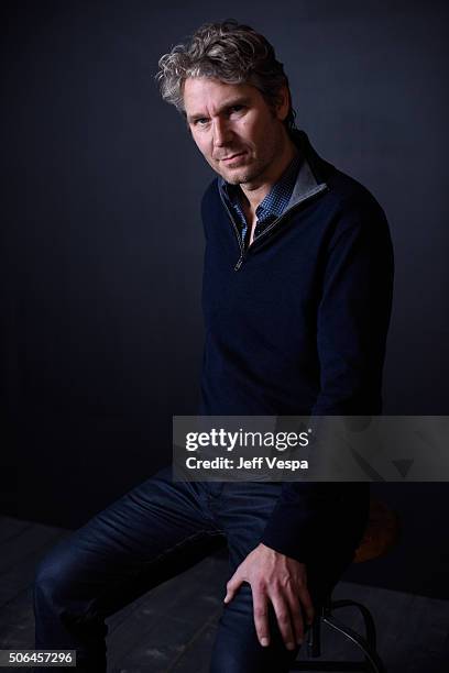 Director Thorsten Schutte from the film "Eat That Question: Frank Zappa in His Own Words" poses for a portrait during the WireImage Portrait Studio...