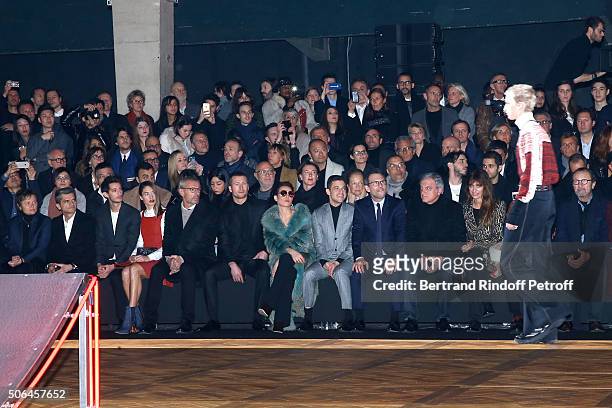 Christian Dior Serge Brunschwig, Actors Pierre Niney, Natasha Andrews, Lambert Wilson, Glen Powell, Noomi Rapace, Rami Malek, Christian Slater, CEO...