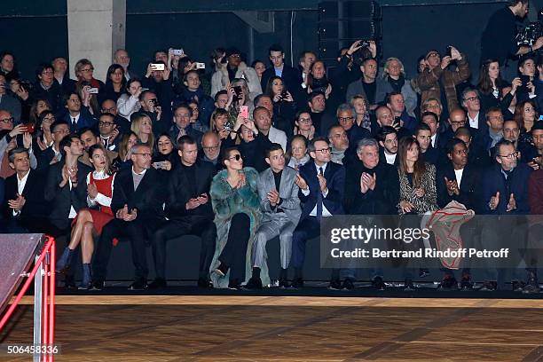 Christian Dior Serge Brunschwig, Actors Pierre Niney, Natasha Andrews, Lambert Wilson, Glen Powell, Noomi Rapace, Rami Malek, Christian Slater, CEO...