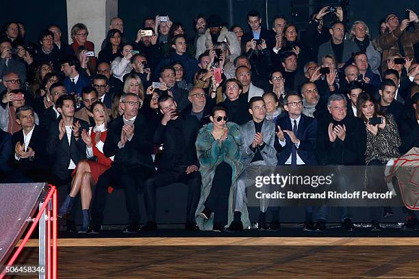 Christian Dior Serge Brunschwig, Actors Pierre Niney, Natasha Andrews, Lambert Wilson, Glen Powell, Noomi Rapace, Rami Malek, Christian Slater, CEO...