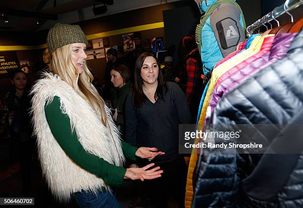 Actress Sheri Moon Zombie attends the Eddie Bauer Adventure House during the 2016 Sundance Film Festival at Village at The Lift on January 23, 2016...