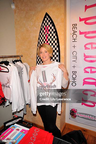 Actress Carrie Coon attends Kari Feinstein's Style Lounge on January 23, 2016 in Park City, Utah.