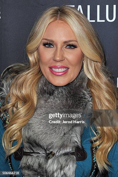 Gretchen Rossi attends the SteelHouse Hosted Tallulah Cocktail Party at Sundance on January 23, 2016 in Park City, Utah.