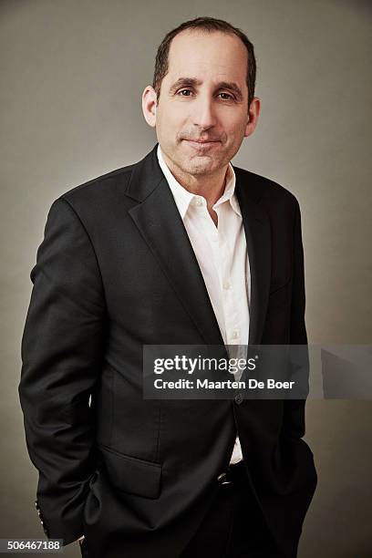 Peter Jacobson of NBCUniversal/USA's 'Colony' poses in the Getty Images Portrait Studio at the 2016 Winter Television Critics Association press tour...