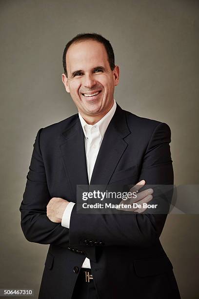 Marcus Lemonis of NBCUniversal's 'The Profit' poses in the Getty Images Portrait Studio at the 2016 Winter Television Critics Association press tour...