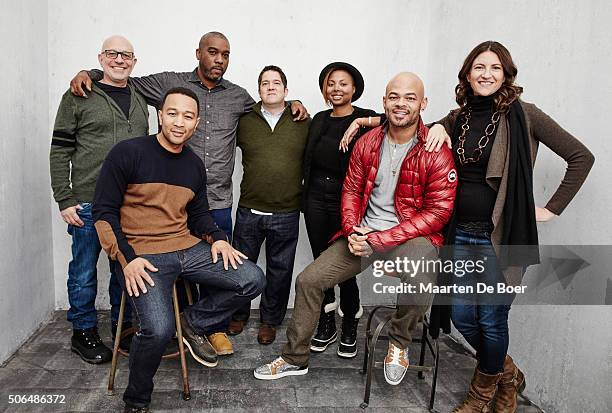 Producer Akiva Goldsman, executive producers John Legend, Mike Jackson, producers Joe Pokaski, Misha Green, Anthony Hemingway and Tory Tunnell from...