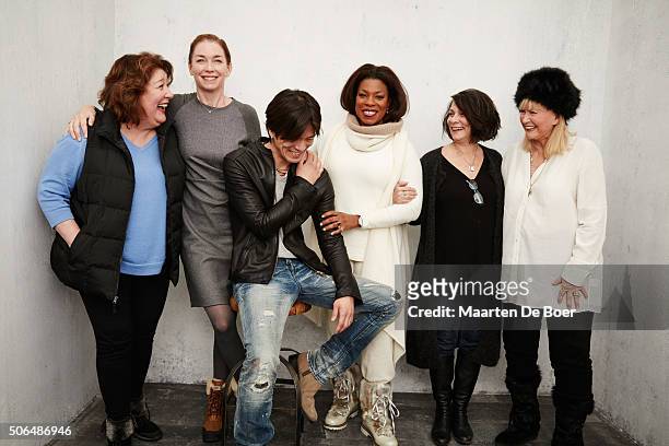 Actors Margo Martindale, Julianne Nicholson, Takashi Yamaguchi, Lorraine Toussaint, writer/director Maggie Greenwald and actress Diane Ladd from the...