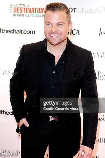 Nick Stenson poses during the Matrix Total Results At Destination on January 23, 2016 in Orlando, Florida.