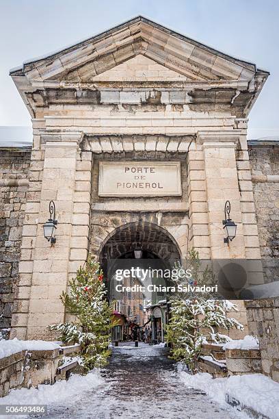 the old briançon - briancon stock pictures, royalty-free photos & images