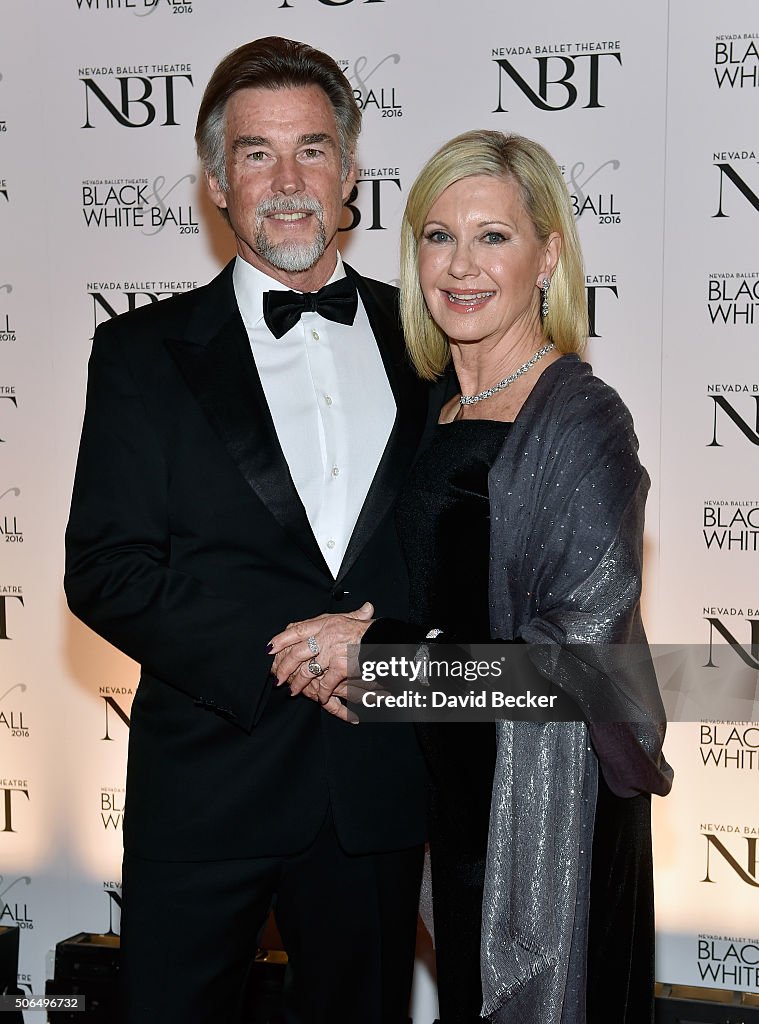 Nevada Ballet Theatre Honors Olivia Newton-John At 32nd Annual Black & White Ball