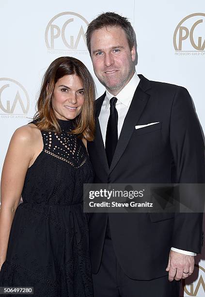 Producer Basil Iwanyk attends the 27th Annual Producers Guild Awards at the Hyatt Regency Century Plaza on January 23, 2016 in Century City,...