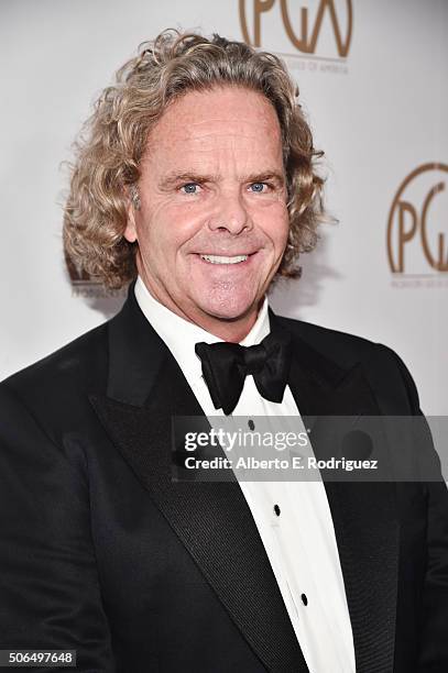 Producer Doug Miller attends the 27th Annual Producers Guild Of America Awards at the Hyatt Regency Century Plaza on January 23, 2016 in Century...