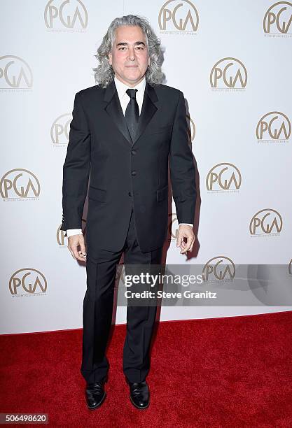 Producer Mitch Glazer attends the 27th Annual Producers Guild Awards at the Hyatt Regency Century Plaza on January 23, 2016 in Century City,...