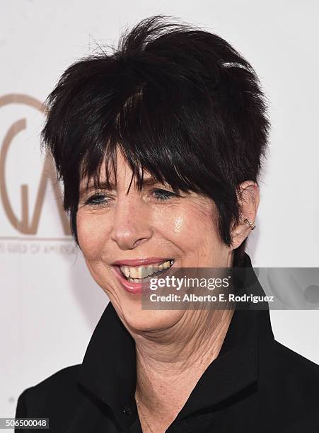 Songwriter Diane Warren attends the 27th Annual Producers Guild Of America Awards at the Hyatt Regency Century Plaza on January 23, 2016 in Century...