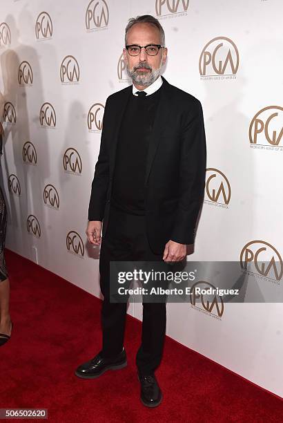 Producer Marc Smerling attends the 27th Annual Producers Guild Of America Awards at the Hyatt Regency Century Plaza on January 23, 2016 in Century...