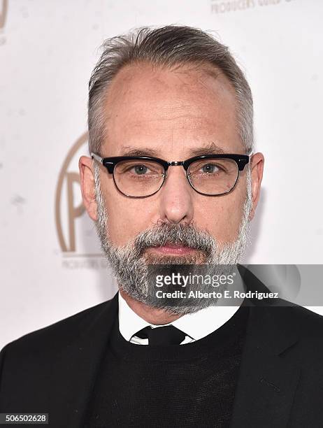 Producer Marc Smerling attends the 27th Annual Producers Guild Of America Awards at the Hyatt Regency Century Plaza on January 23, 2016 in Century...