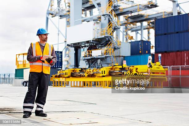 where is this container? - commercial dock workers stock pictures, royalty-free photos & images
