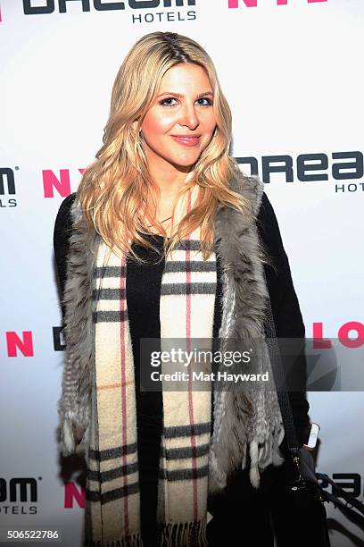 Alexandra Amodio attends NYLON + Dream Hotels Apres Ski at Sundance Film Festival on January 23, 2016 in Park City, Utah.