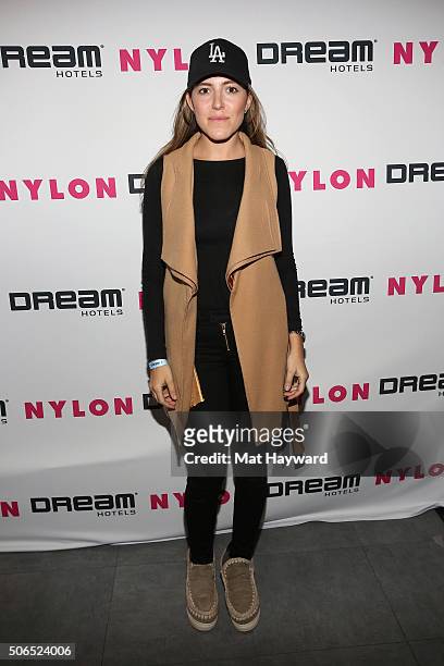 Dream Hotels Digital Marketing Manager Rachel Feit attends NYLON + Dream Hotels Apres Ski at Sundance Film Festival on January 23, 2016 in Park City,...