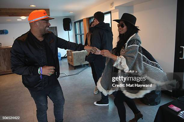 Mel DeBarge attends NYLON + Dream Hotels Apres Ski at Sundance Film Festival on January 23, 2016 in Park City, Utah.