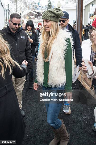 Actress Sheri Moon Zombie is seen around town at the Sundance Film Festival on January 23, 2016 in Park City, Utah.