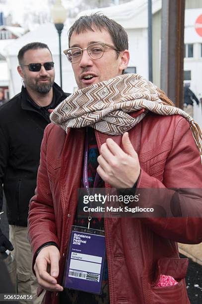 Actor Jayk Gallagher is seen around town at the Sundance Film Festival on January 23, 2016 in Park City, Utah.