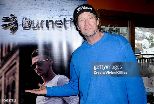 Actor Kevin Sorbo attends EcoLuxe Lounge at Sundance16 - Day 1 - 2016 Park City on January 23, 2016 in Park City, Utah.