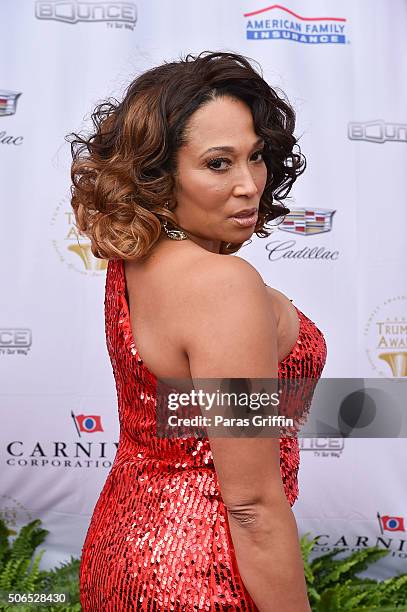 Actress Chrystale Wilson attends 2016 Trumpet Awards at Cobb Energy Performing Arts Center on January 23, 2016 in Atlanta, Georgia.