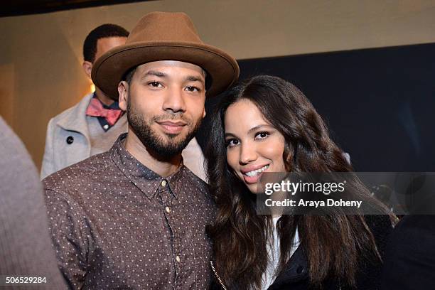 Actors Jussie Smollett and Jurnee Smollett-Bell attend the cast party as WGN America and John Legend celebrate 'Underground' at the VIDA TEQUILA...