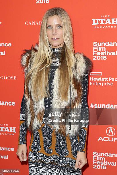 Actress Sheri Moon Zombie attends the "31" Premiere during the 2016 Sundance Film Festival at Library Center Theater on January 23, 2016 in Park...