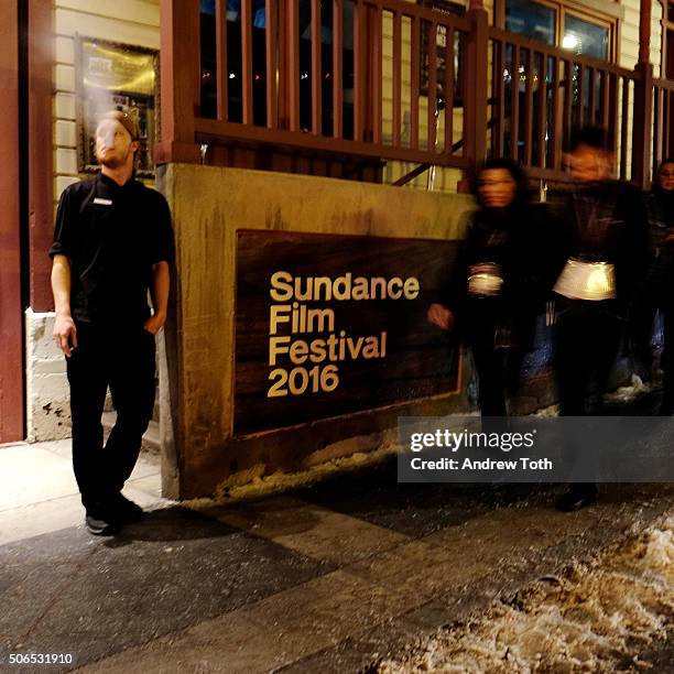 Instant view during the 2016 Sundance Film Festival on January 23, 2016 in Park City, Utah.