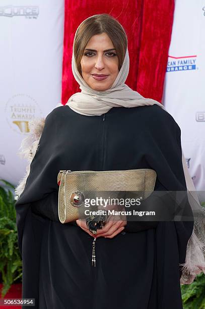 Honoree Princess Hrh Basmah Bint Saud attends the 2016 Trumpet Awards on January 23, 2016 in Atlanta, Georgia.