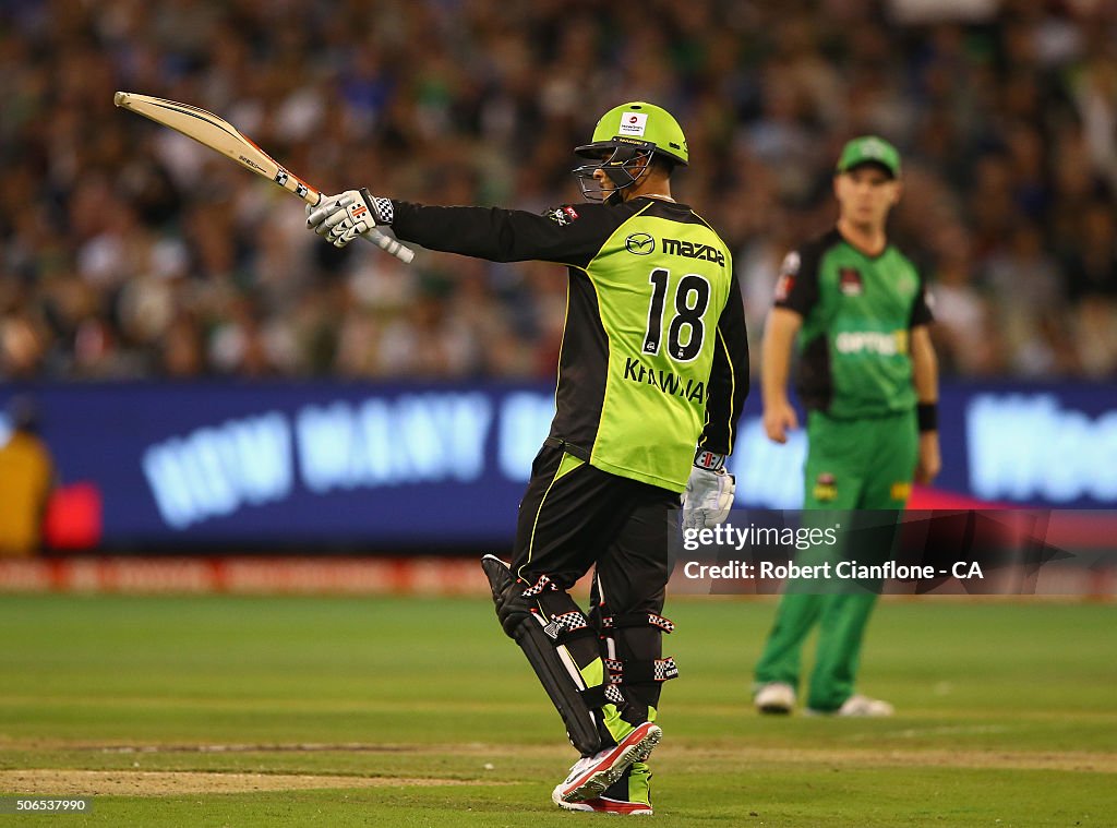 Big Bash League Final - Melbourne Stars v Sydney Thunder