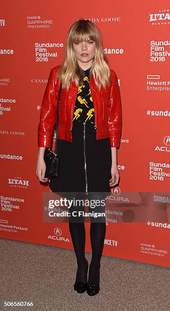 Actress Emma Greenwell attends the 'Love & Friendship' Premiere during the 2016 Sundance Film Festival at Eccles Center Theatre on January 23, 2016...