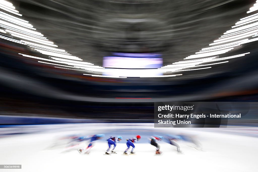 ISU European Short Track Speed Skating Championships - Day Three