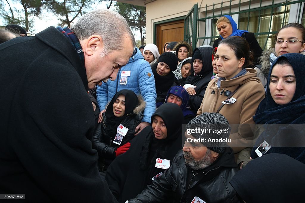 Funeral of Martyred Turkish soldier in Istanbul