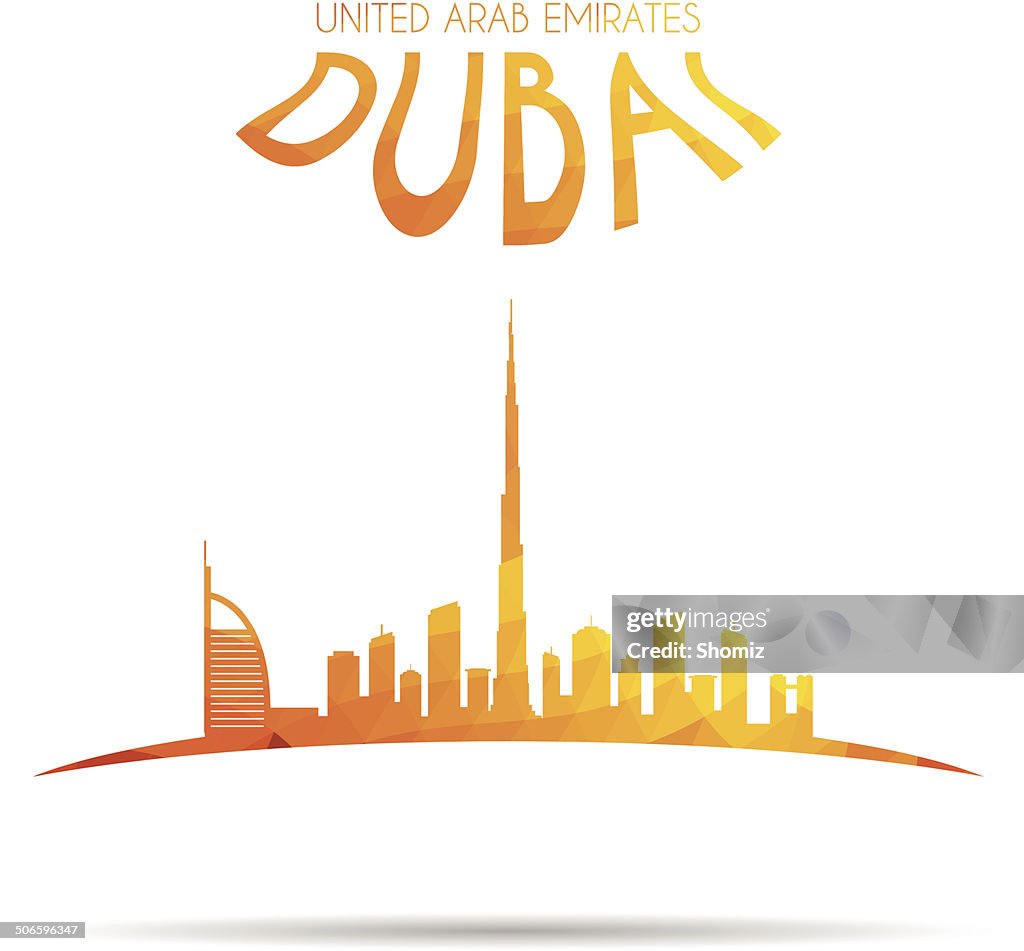 Modernes Dubai Cityscape