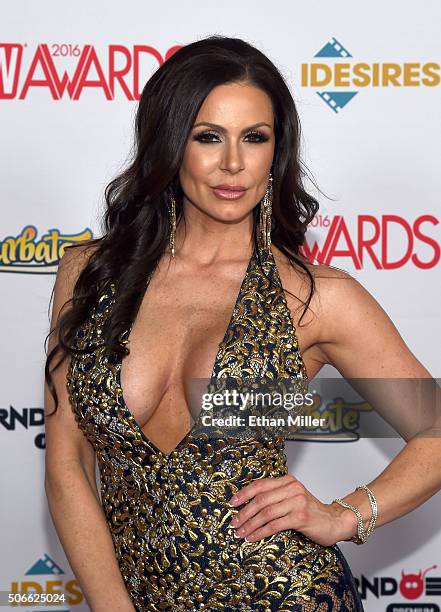 Adult film actress Kendra Lust attends the 2016 Adult Video News Awards at the Hard Rock Hotel & Casino on January 23, 2016 in Las Vegas, Nevada.