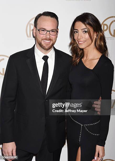 Producer Dana Brunetti arrives at the 27th Annual Producers Guild Awards at the Hyatt Regency Century Plaza on January 23, 2016 in Century City,...