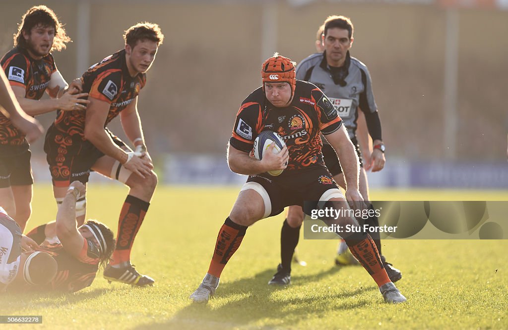 Exeter Chiefs v Ospreys - European Rugby Champions Cup