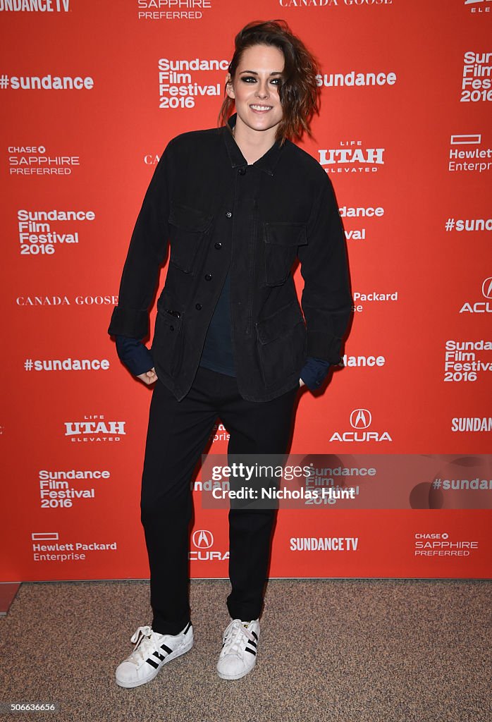 "Certain Women" Premiere - Arrivals - 2016 Sundance Film Festival