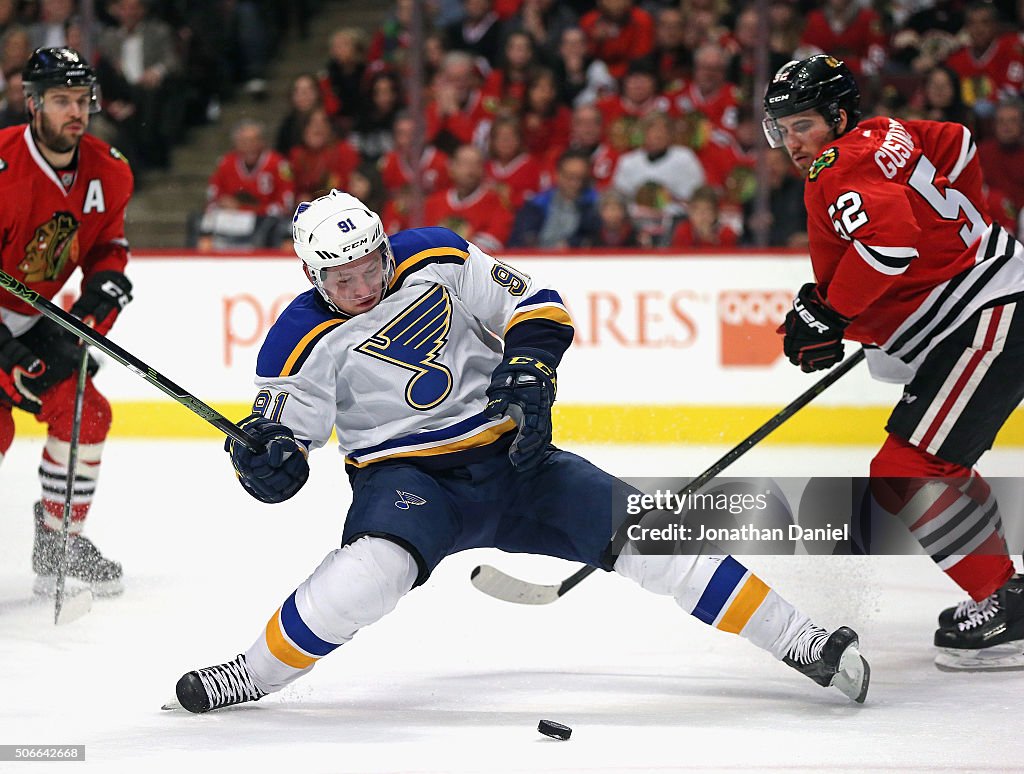 St Louis Blues v Chicago Blackhawks