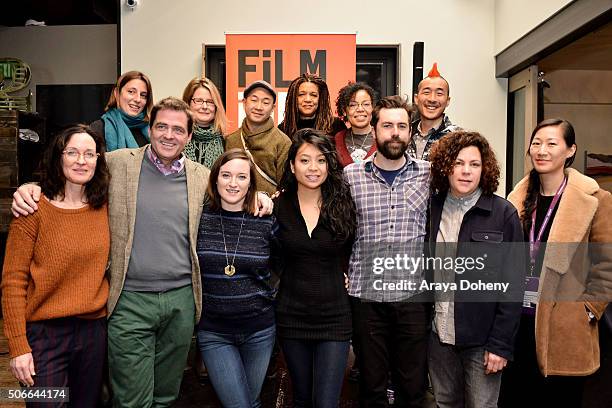 Producers Giulia Caruso and Kelly Thomas, cinematographers Eric Lin and Kathryn Bostic, producer Stacey Parshall Jensen, cinematographer Ed Wu,...