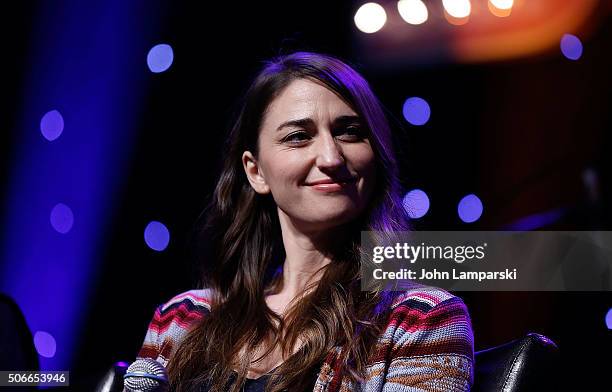 Singer Sara Bareilles attends BroadwayCon 2016 at the Hilton Midtown on January 24, 2016 in New York City.
