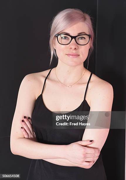 Eliza Hajek attends the SAG Indie Brunch at Cafe Terigo on January 24, 2016 in Park City, Utah.