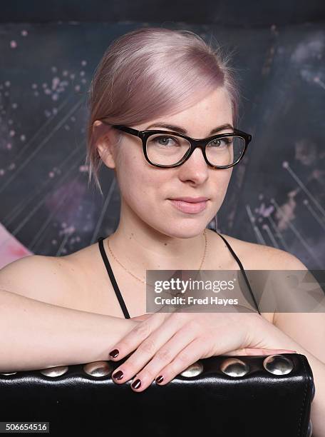 Eliza Hajek attends the SAG Indie Brunch at Cafe Terigo on January 24, 2016 in Park City, Utah.