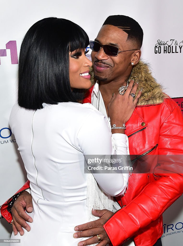 "Stevie J & Joseline Go Hollywood" Advance Screening